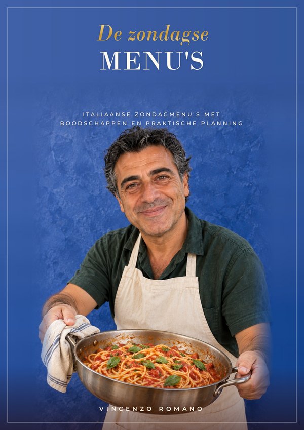 De zondagse menu's omslag